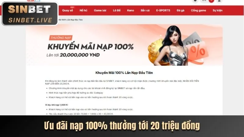 Banner khuyến mãi hoàn trả thể thao hàng ngày GH88